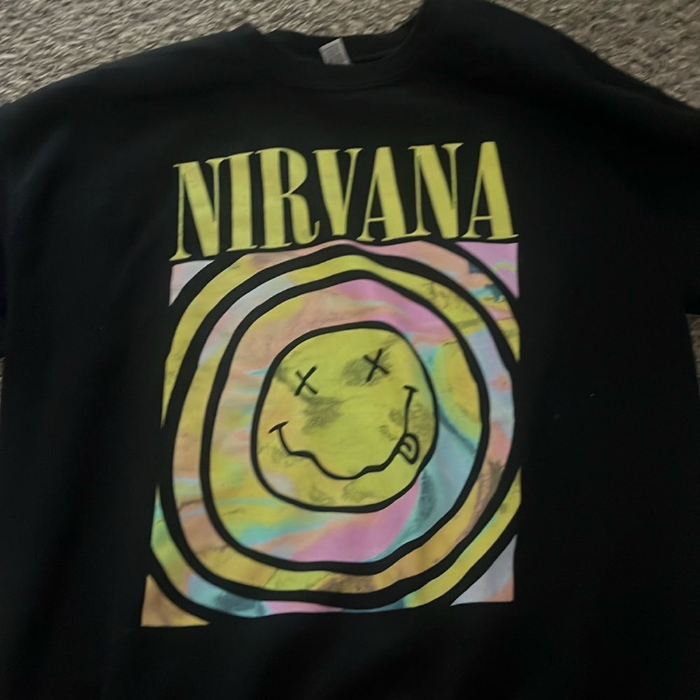 Nirvana sweatshirt size large